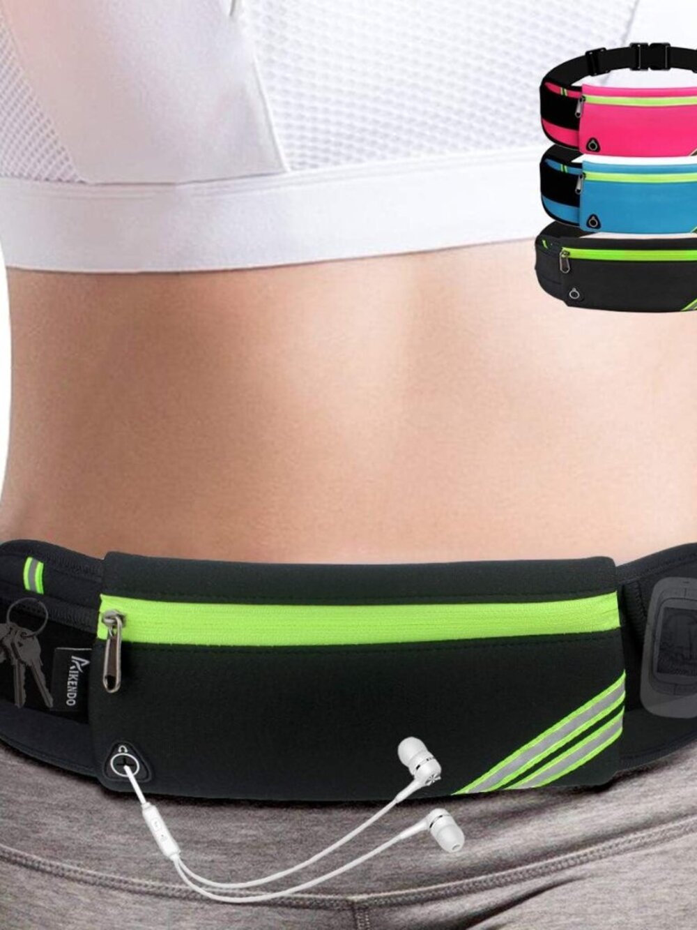 Slim Running Belt Fanny Pack Phone Holder Money Belt Women and Men